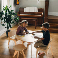 All Circles Table - Modern Kids Play Table All Circles