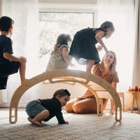 PlayArch XL - Large Wooden Climber and Rocker All Circles