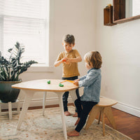 All Circles Table - Modern Kids Play Table