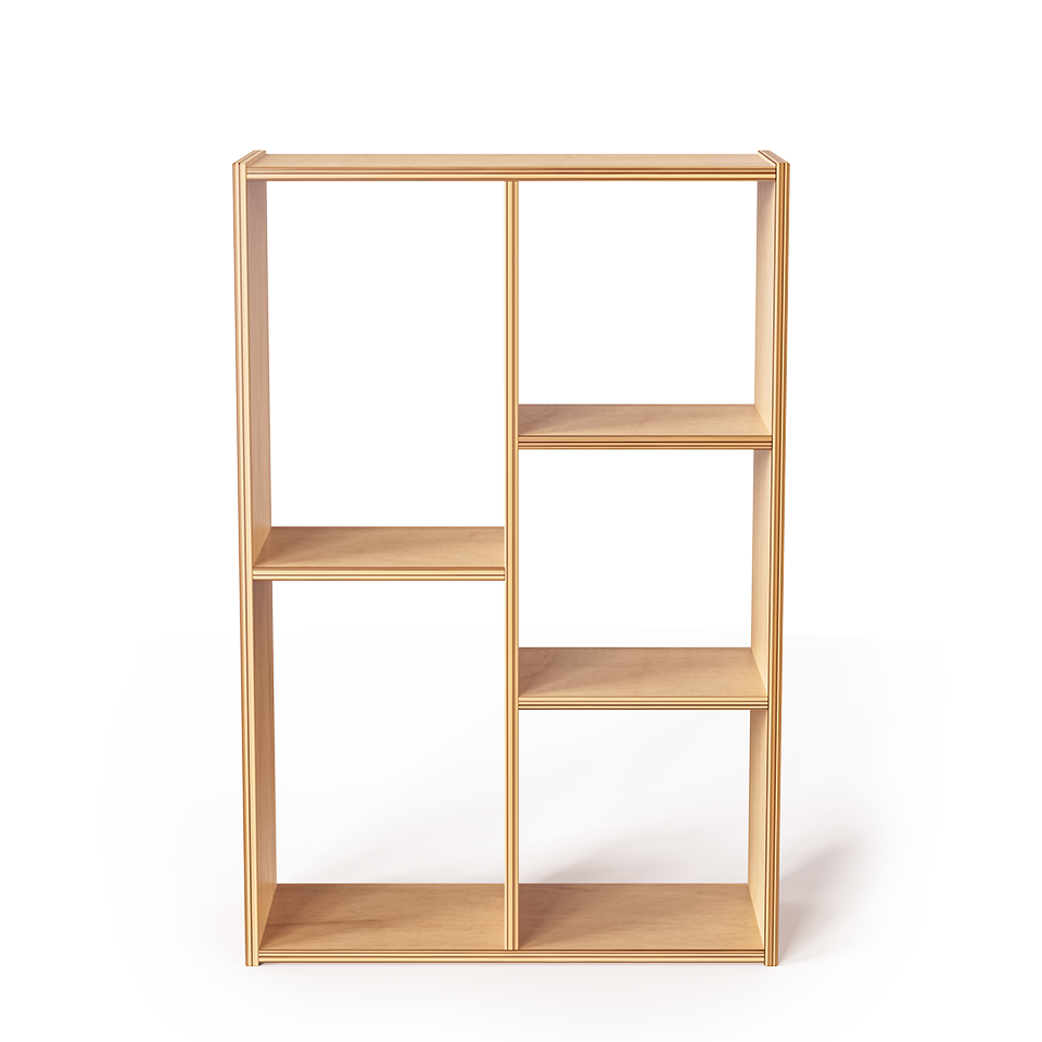 Offset Kids Shelf - Tall