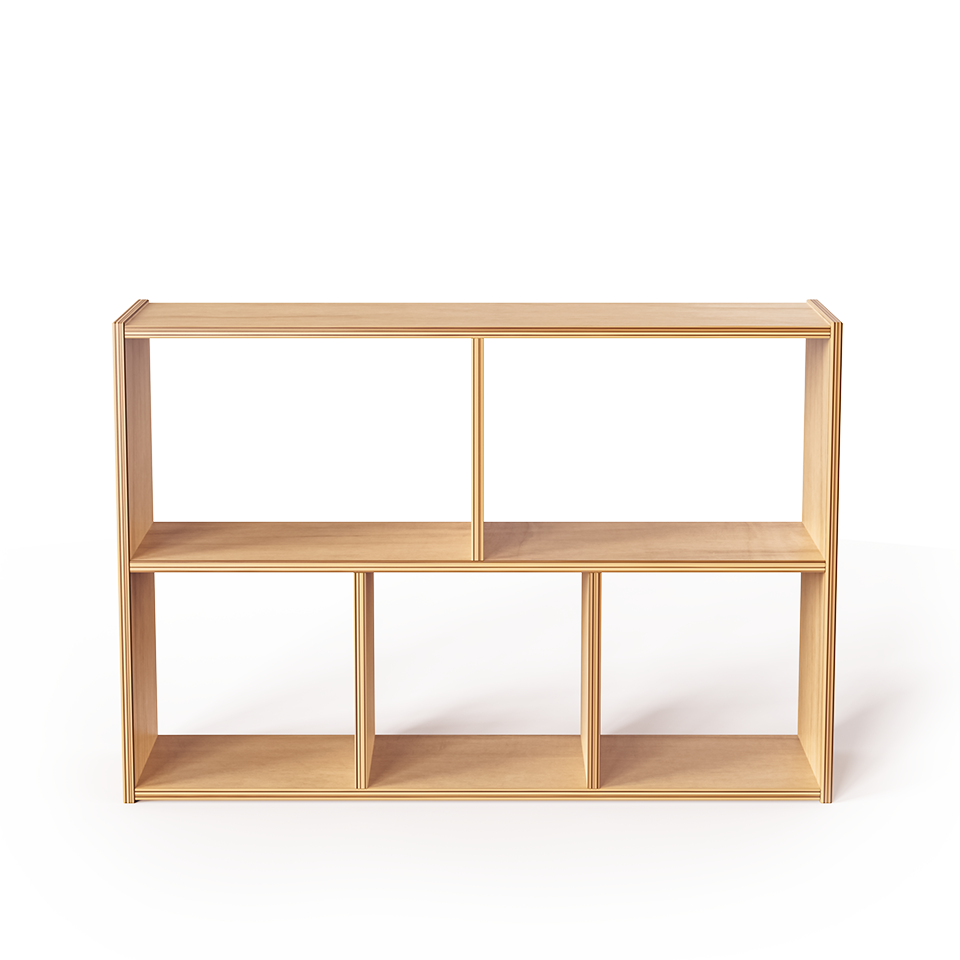 Offset Kids Shelf - Wide