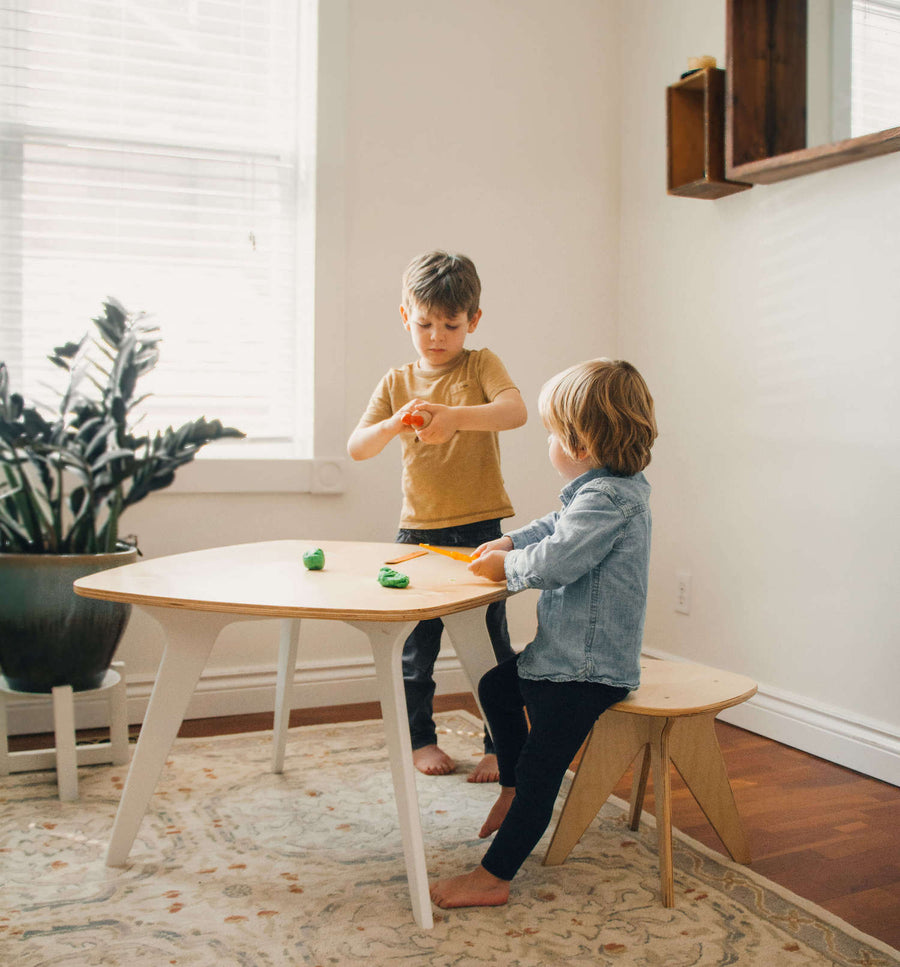 All Circles Table - Modern Kids Play Table