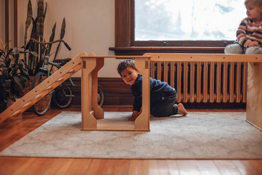 Wooden Triangle Climber