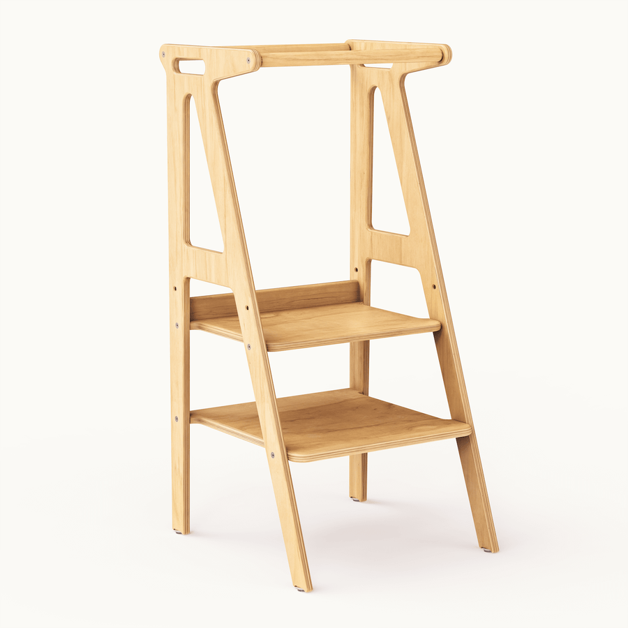 PlayTower - Wooden Toddler Tower