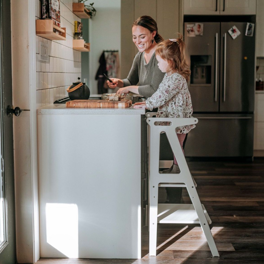 kitchen tower white