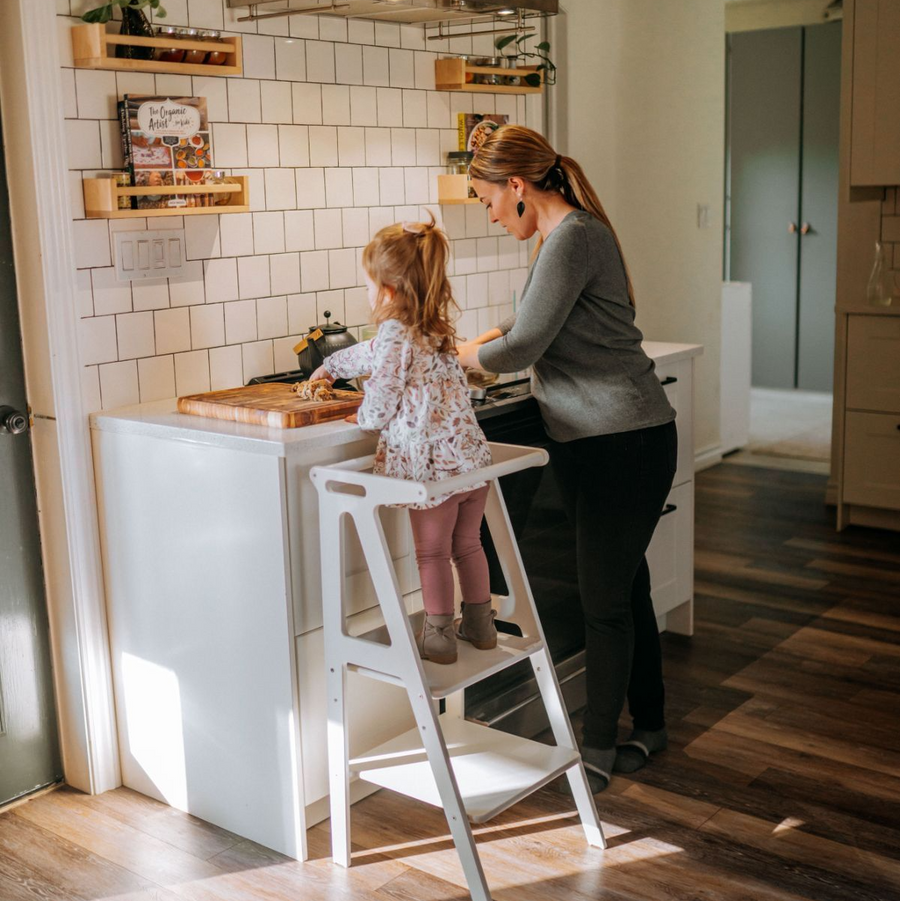 kitchen tower white